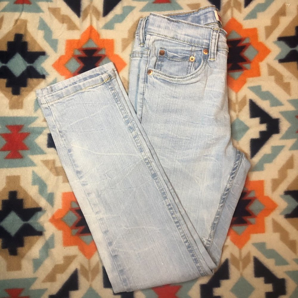 Boys Levi's 502 Taper-Fit Stretch Jeans